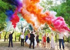 Цветной дым для свадьбы в Рязани
